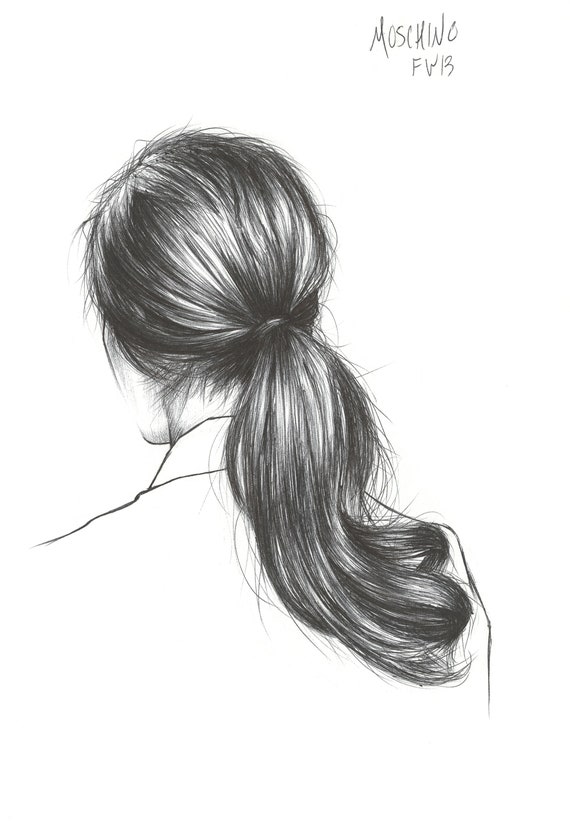 How to Draw a Manga Girl with a Ponytail Front View  StepbyStep  Pictures  How 2 Draw Manga