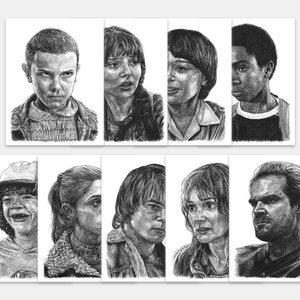 Hawkins Collector&#39;s Set - Limited Edition signed fine art prints