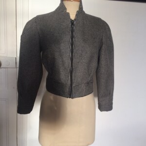 &quot;Bombers&quot; jacket upcycled from a coat