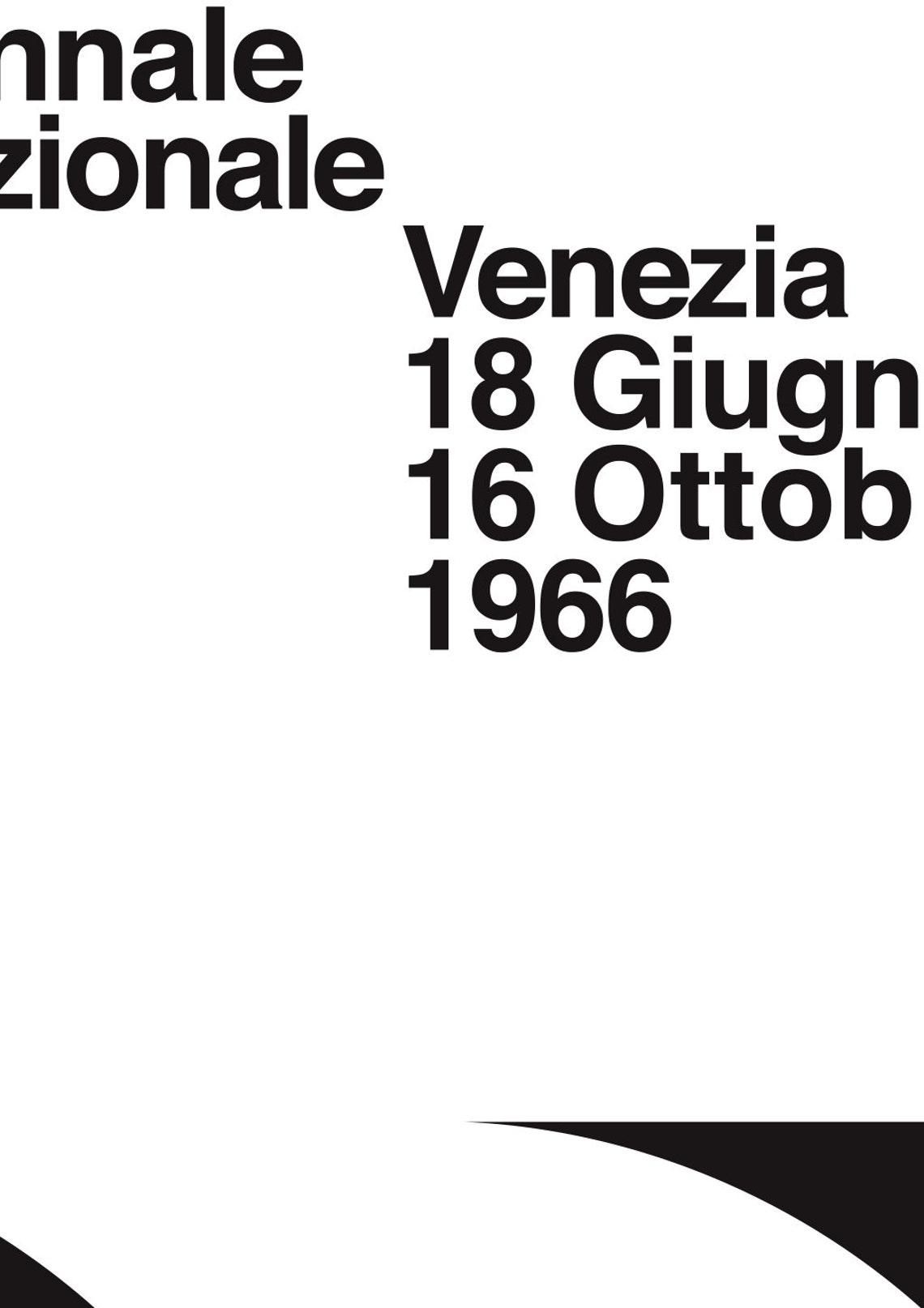 33 Massino Vignieli Biennale 1966 Venice Typography | Etsy