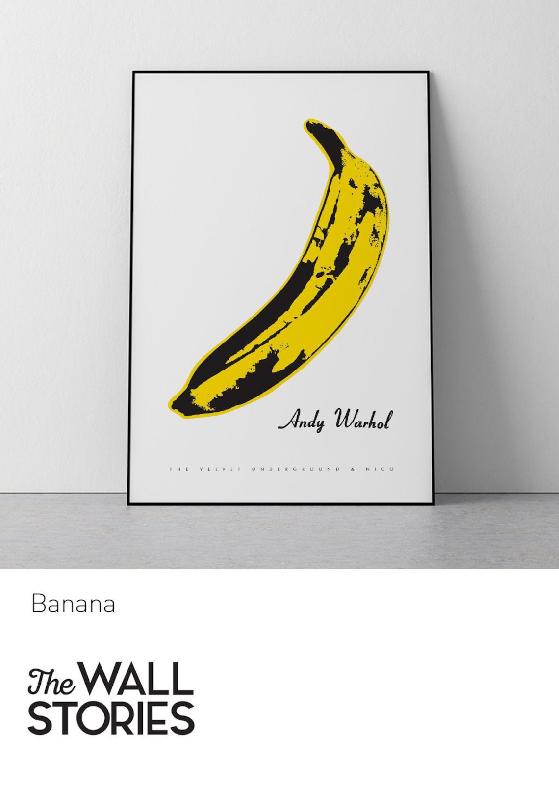 Banana Velvet Underground LP Cover March 1967 Andy Warhol Etsy