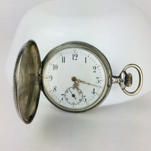 Perret & Fils Brenet Vintage Pocket Watch 1800s