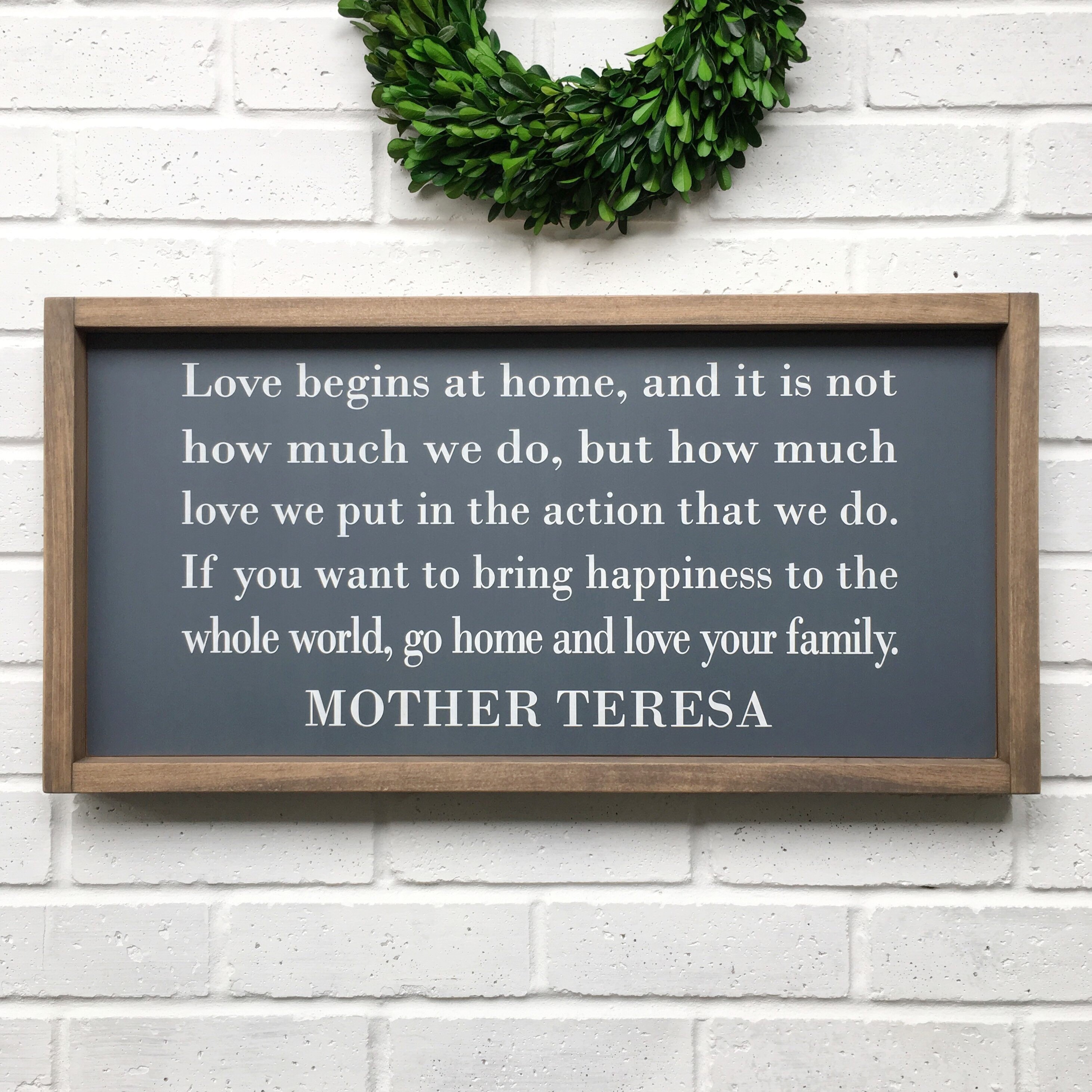 Wall Décor Signs inspirational signs living room wall decor Do small