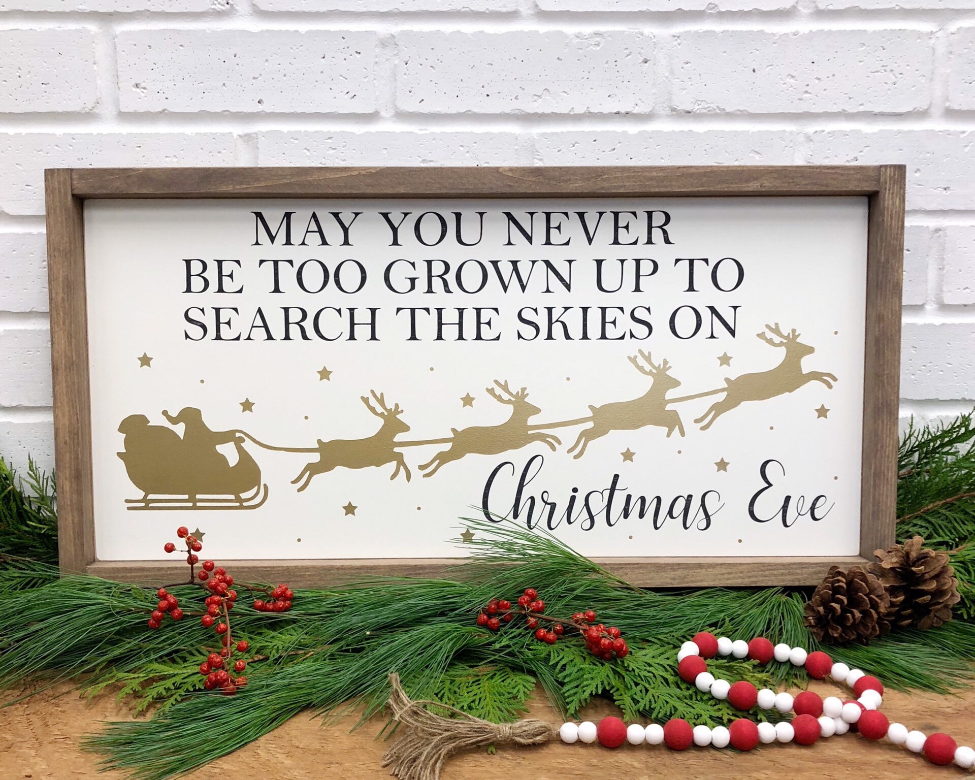 Christmas Signs On Wood Farmhouse Christmas Decor Search | Etsy