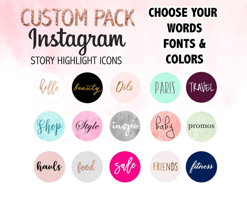 Get Inspired For Cover Highlight Instagram Pink Friends | PictPicts