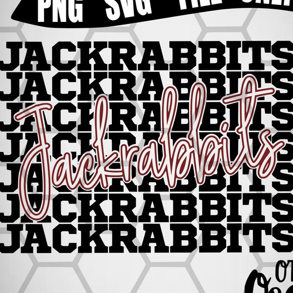 Jackrabbits SVG, Jackrabbit PNG