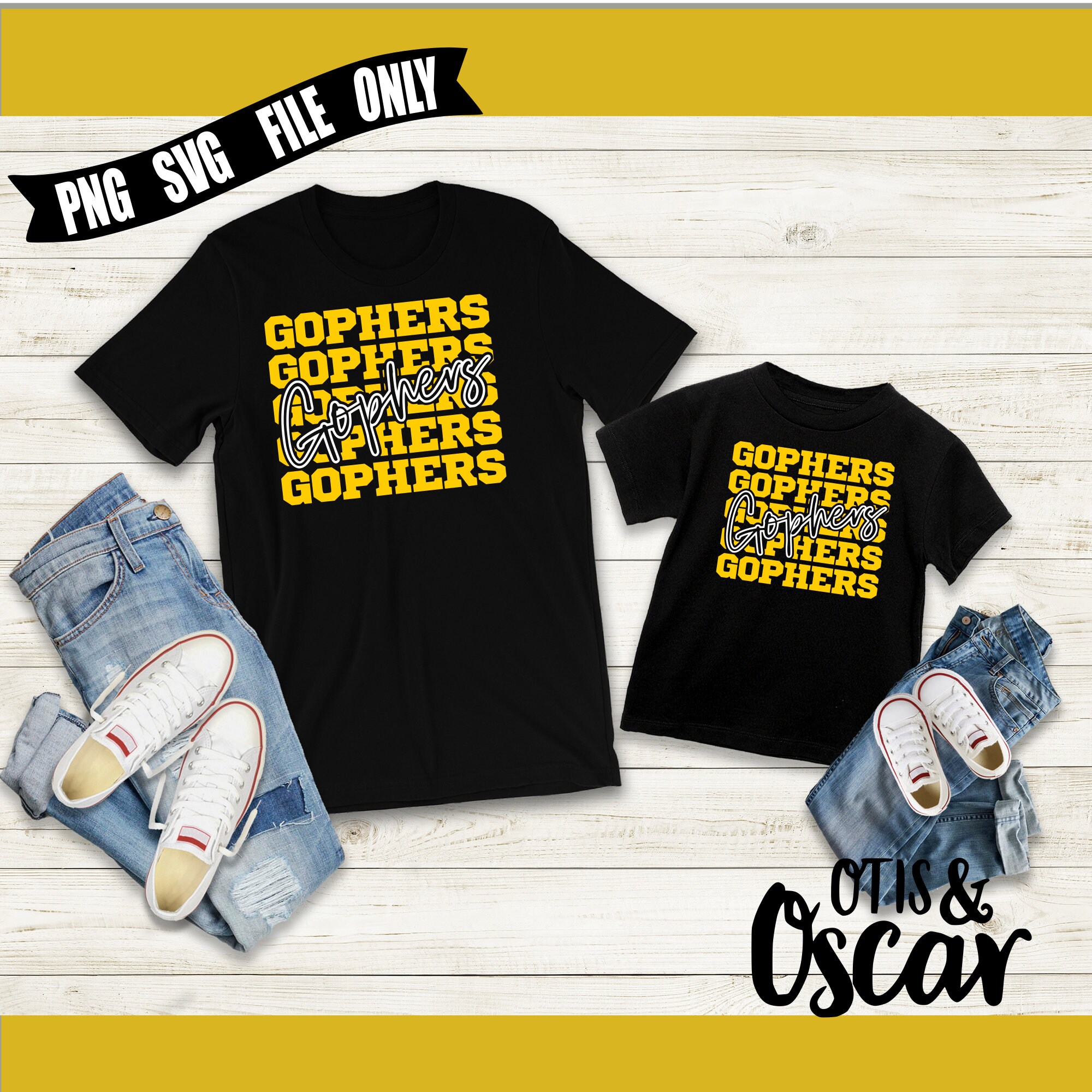 Gophers SVG Gopher PNG High School Spirit Shirt Etsy Canada