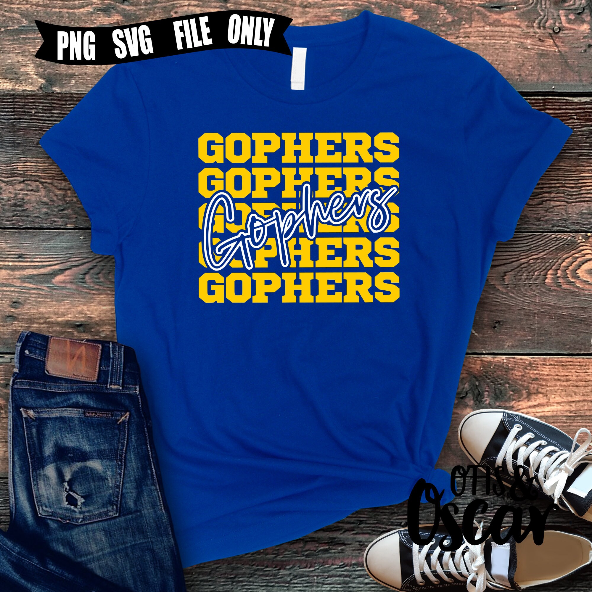 Gophers SVG Gopher PNG High School Spirit Shirt Etsy Canada