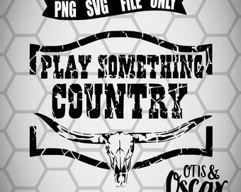 Play Something County SVG, diseño de camisa de concierto