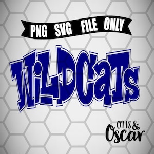 Wildcats SVG, Wildcat Graffiti PNG Trendy Wildcat High Schoo Shirt