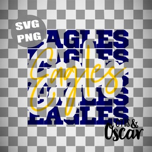 Eagles SVG, Eagle High School PNG