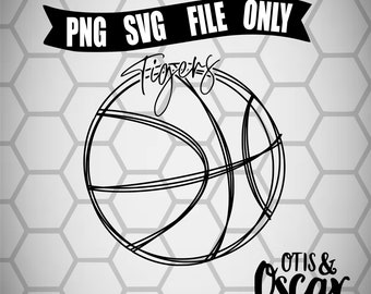 Baloncesto de los Tigres SVG, Balón de baloncesto de los Tigres PNG