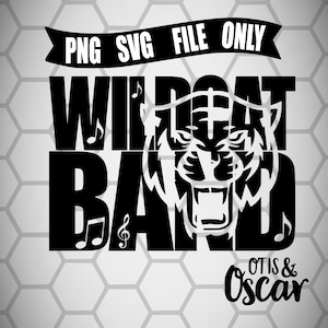 Wildcat Marching Band SVG, Wildcats PNG