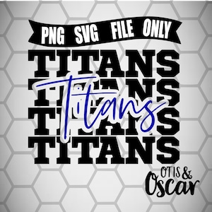 Titans SVG, Titan PNG