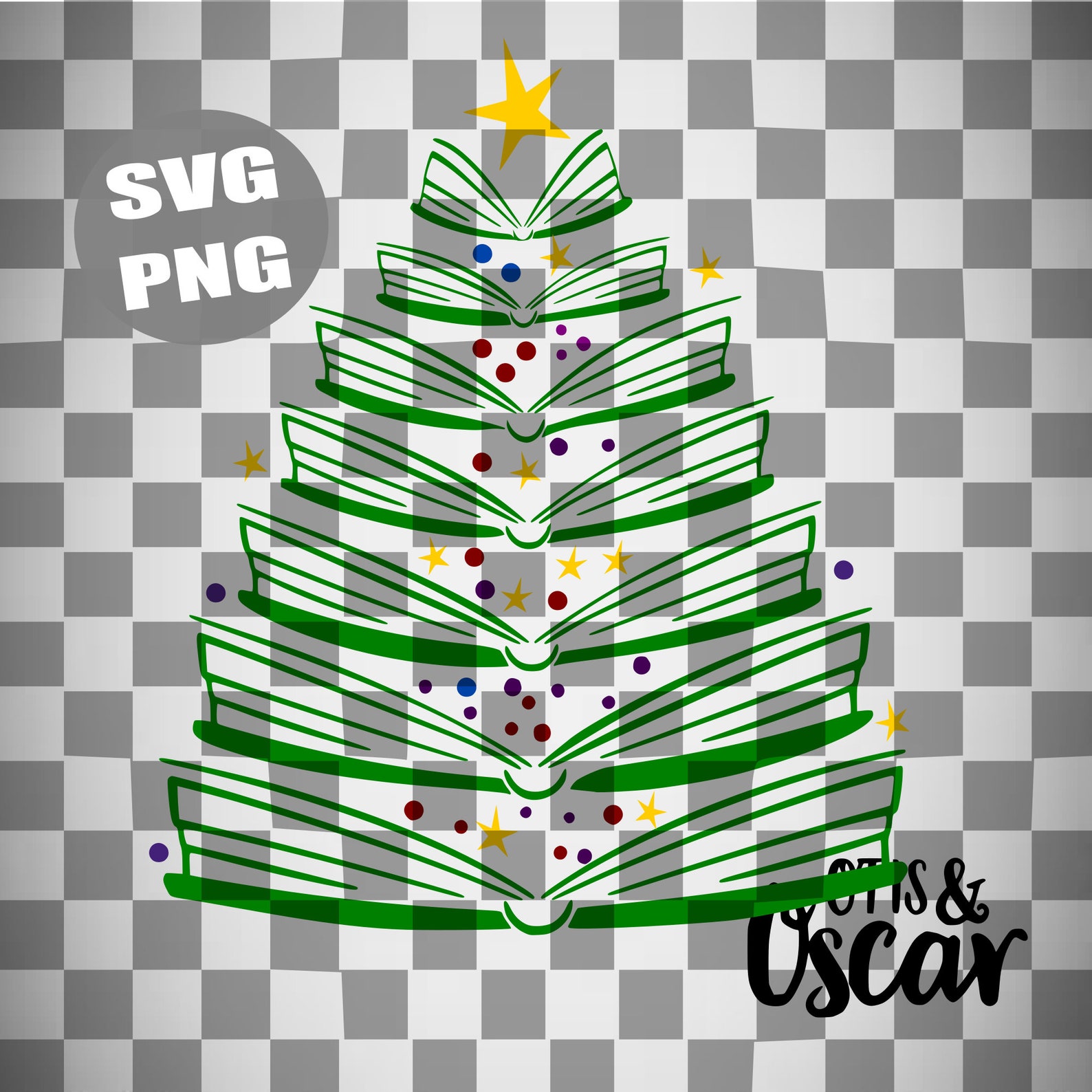 Book Tree SVG, Bookmas PNG, Teacher Christmas Svg Png - Etsy