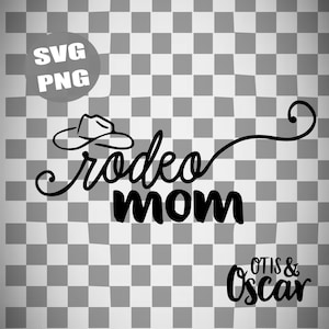 Rodeo Mom SVG PNG
