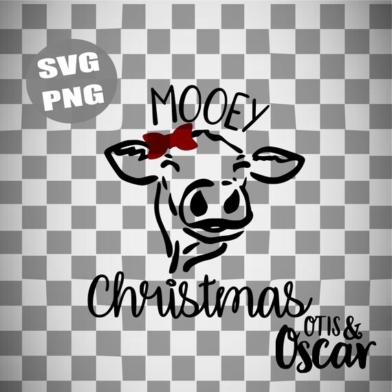 Download Farmhouse Christmas Svg Mooey Christmas Png Etsy PSD Mockup Templates