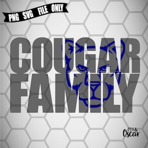 Famille Cougars SVG, Familles Cougars PNG