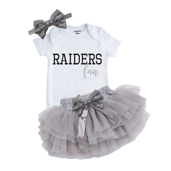 raiders baby girl clothes