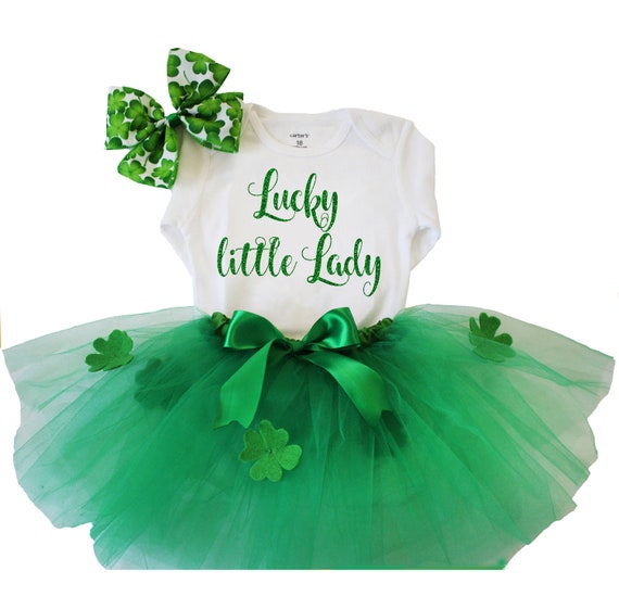 newborn girl st patrick's day outfit