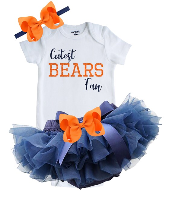 Chicago Bears Girl's Outfit Bears Girl 