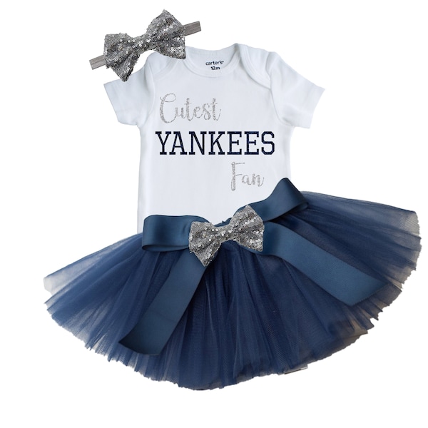 Yankees Baby Girl Etsy