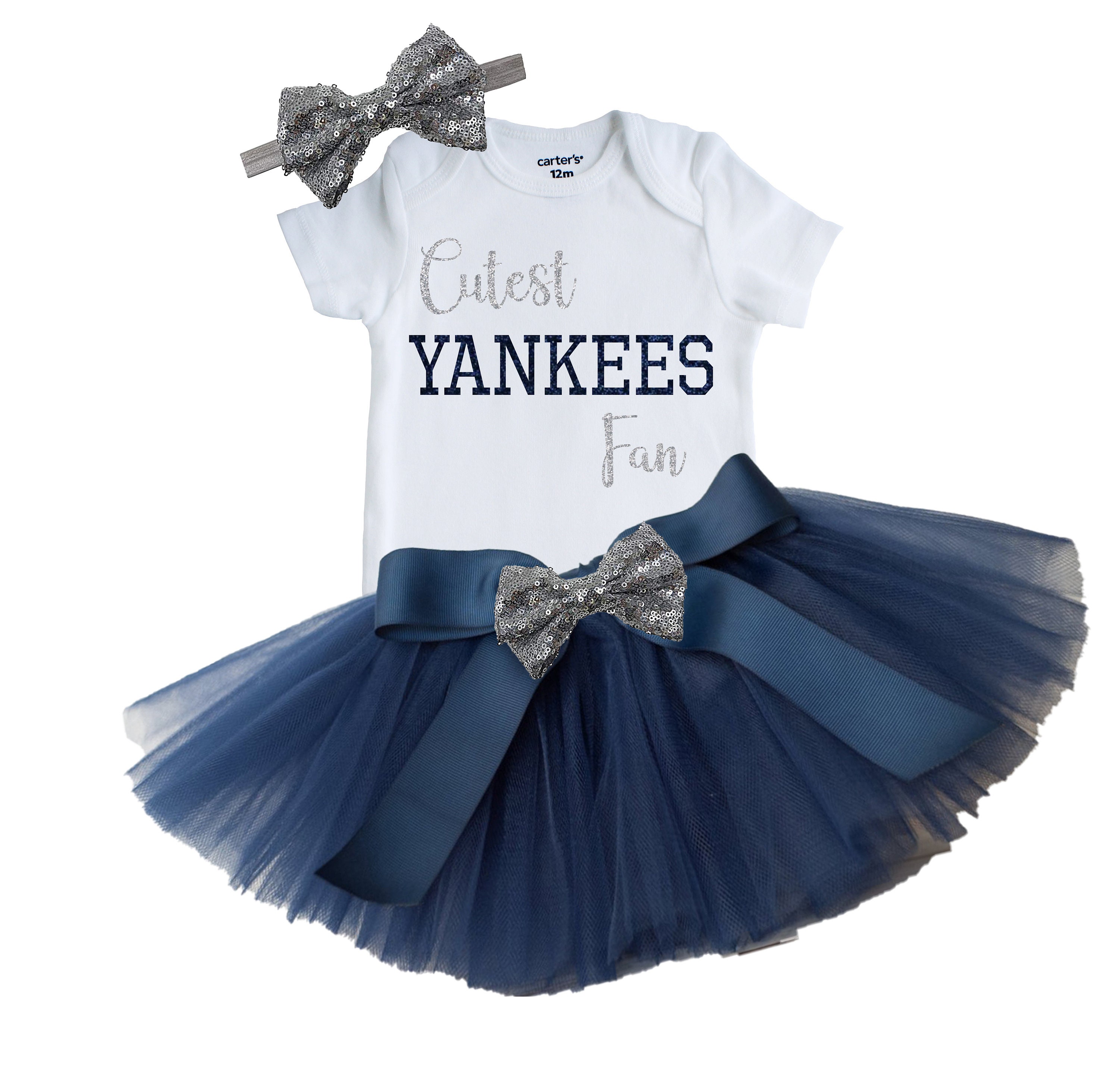 Yankees Baby Outfit Yankees Girl's Outfit Yankees
