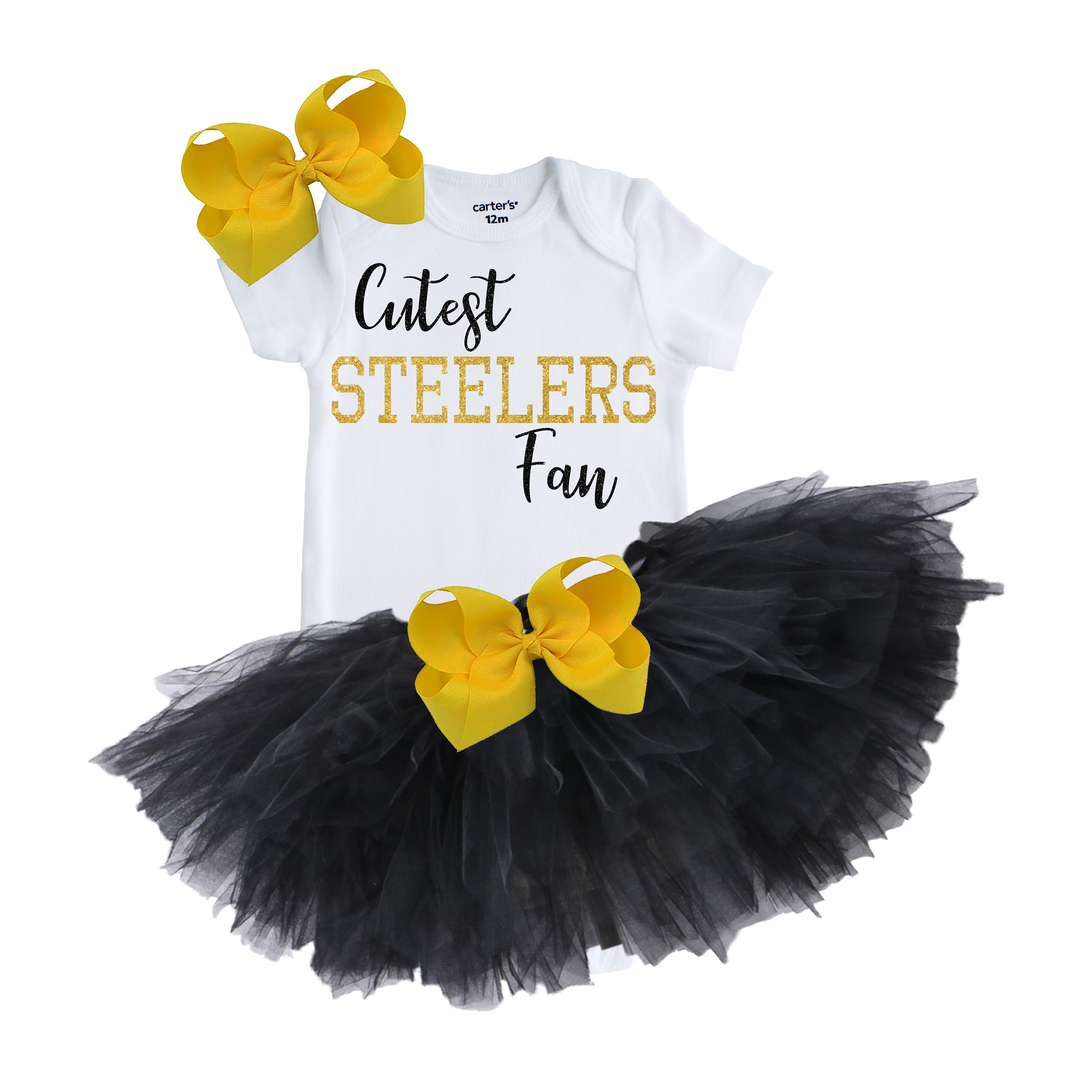 Steelers Baby Outfit, Steelers Girl's Outfit, Newborn Steelers Fan,  Steelers, Steelers Baby, Steelers Girl, Father's Day Gift, Newborn Gift