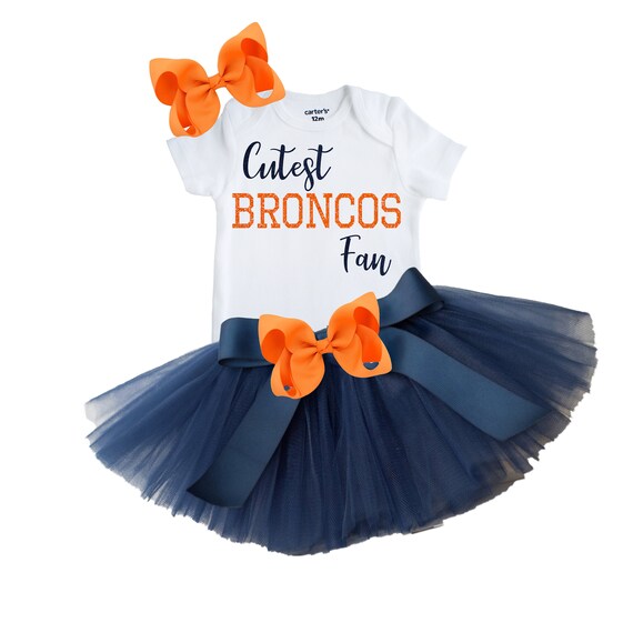 baby girl broncos outfit