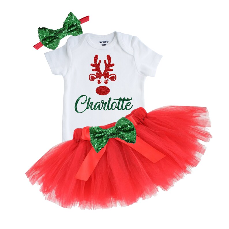 baby christmas tutu dress