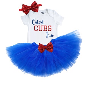 Baby girl cubs outfit sale