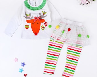 SHIPS NEXT DAY, Girls Christmas Outfit, Kids Christmas Clothing, Christmas Clothing, Newborn Christmas Outfit, Christmas, Baby Girl Outfit