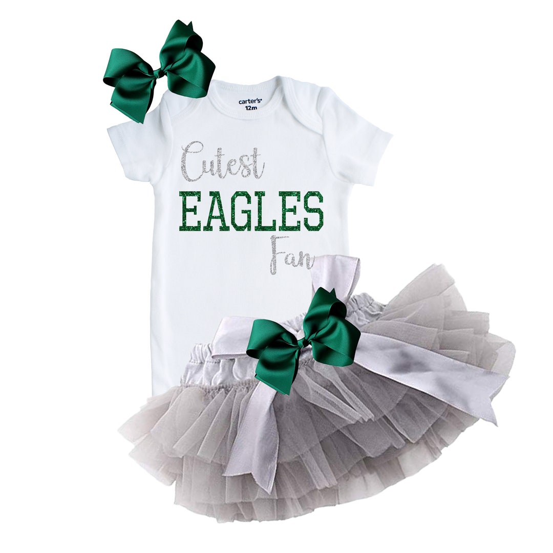 Eagles Baby Outfit Eagles Girl's Outfit Eagles Newborn Etsy España