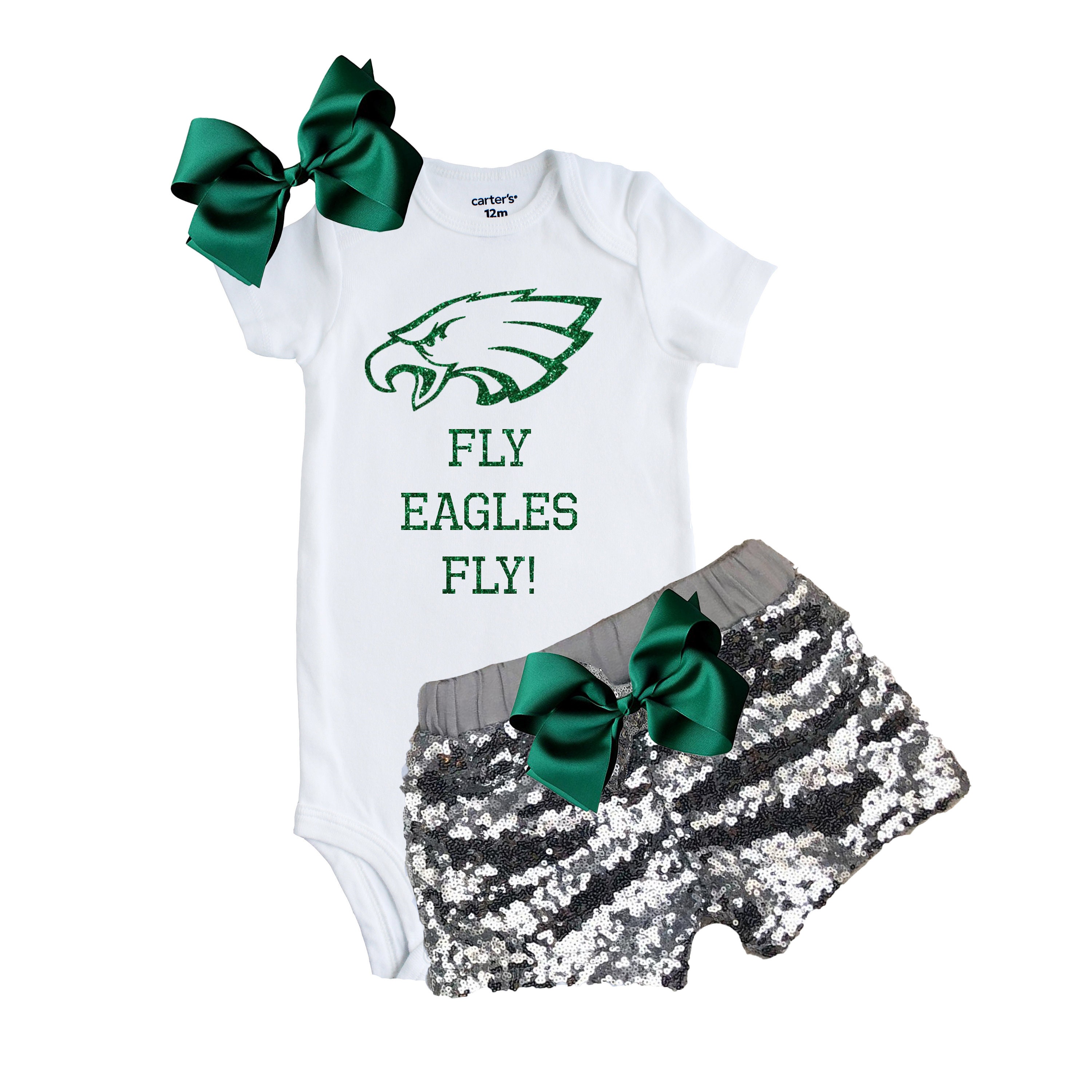 Eagles Baby Outfit Eagles Girl's Outfit Eagles Newborn -   Israel