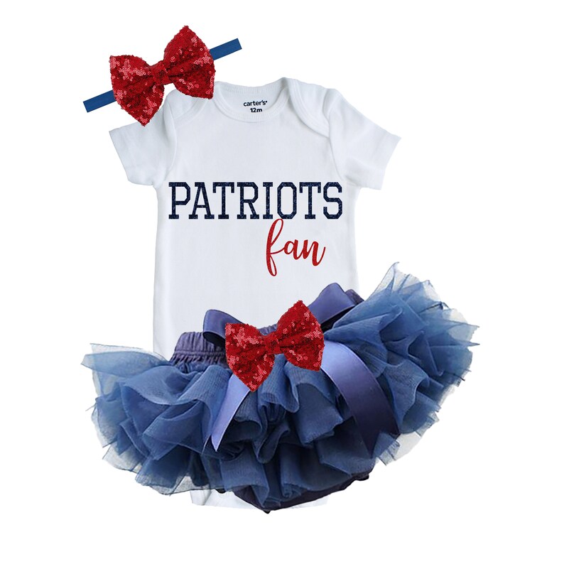 Patriots Baby Outfit Patriots Girl's 