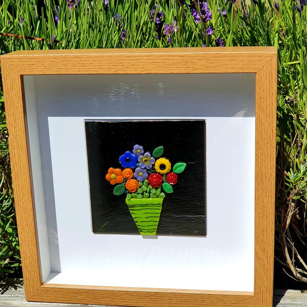 Fused Glass Wall Art Etsy UK
