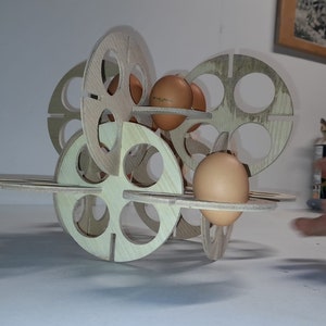 Elegance Laser cut wooden shopping basket