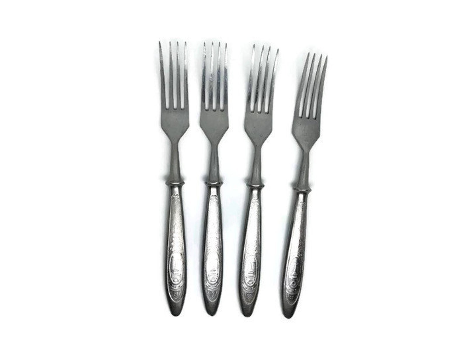 Old Vintage Forks 2 Retro Forks Soviet Forks Rustic Vintage Etsy