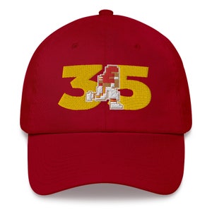Christian Okoye &quot;Nigerian Nightmare&quot; Tecmo Dad Hat
