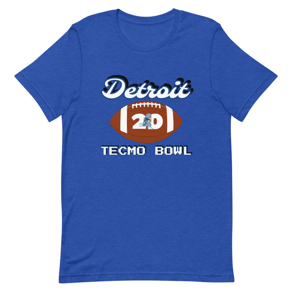 Detroit Lions Tecmo Bowl Tshirt