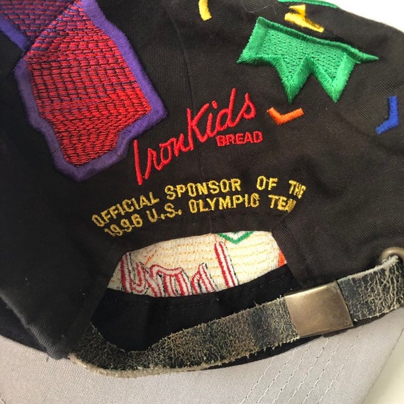 Vintage 90s style Iron Kids Bread 1996 USA Olympi… - image 4