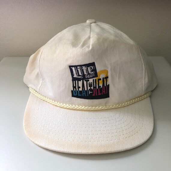 vintage miller lite hat