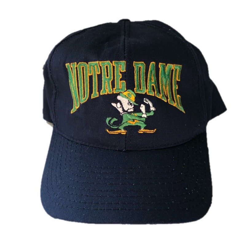 vintage notre dame hat