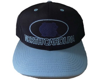 Vintage North Carolina Tar Heels Signatures Snapback