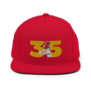 Christian Okoye &quot;Nigerian Nightmare&quot; Tecmo Snapback Hat