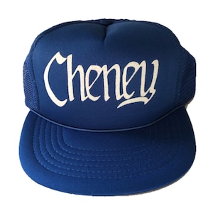 Vintage Cheney Trucker Snapback Hat
