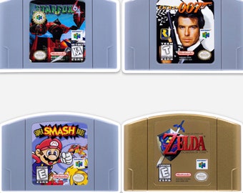 Nintendo 64 Classic Games Magneet set van 4