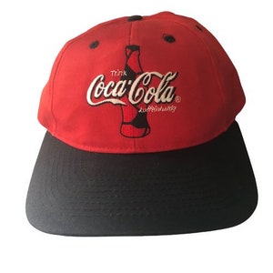 Vintage Coca Cola Soccer Snapback