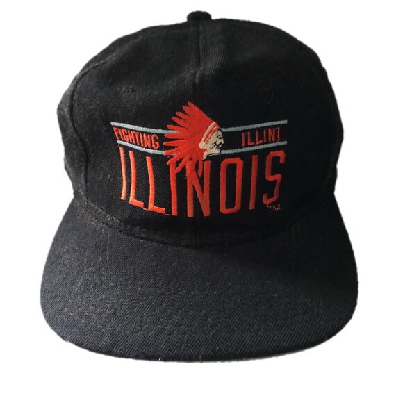 Rare Vintage Illinois Fighting Illini double bars