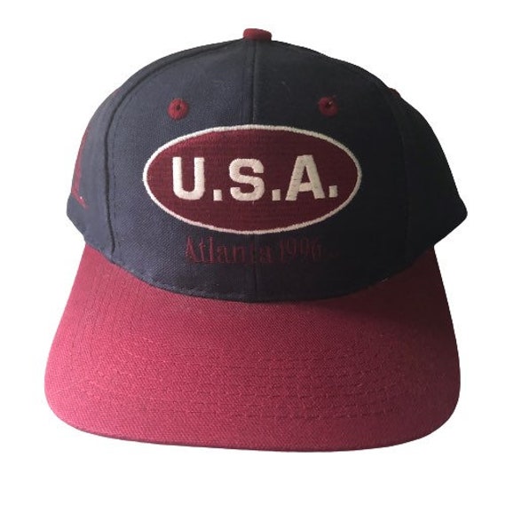 Deadstock! Vintage Atlanta 1996 Olympics USA Snap… - image 1